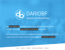 Tablet Screenshot of dariobf.com